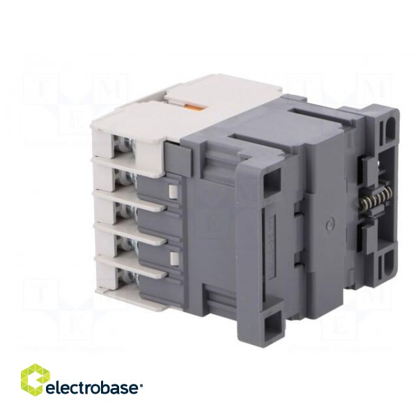 Contactor: 3-pole | NO x3 | Auxiliary contacts: NO | 230VAC | 6A | IP20 image 4