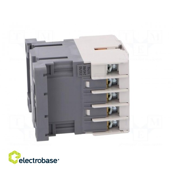 Contactor: 3-pole | NO x3 | Auxiliary contacts: NO | 230VAC | 6A | IP20 image 7