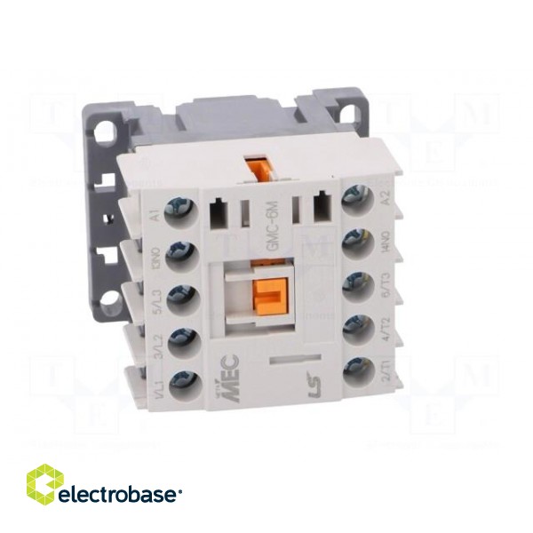 Contactor: 3-pole | NO x3 | Auxiliary contacts: NO | 230VAC | 6A | IP20 image 9