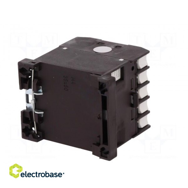 Contactor: 3-pole | NO x3 | Auxiliary contacts: NO | 230VAC | 8.8A | DIN image 6