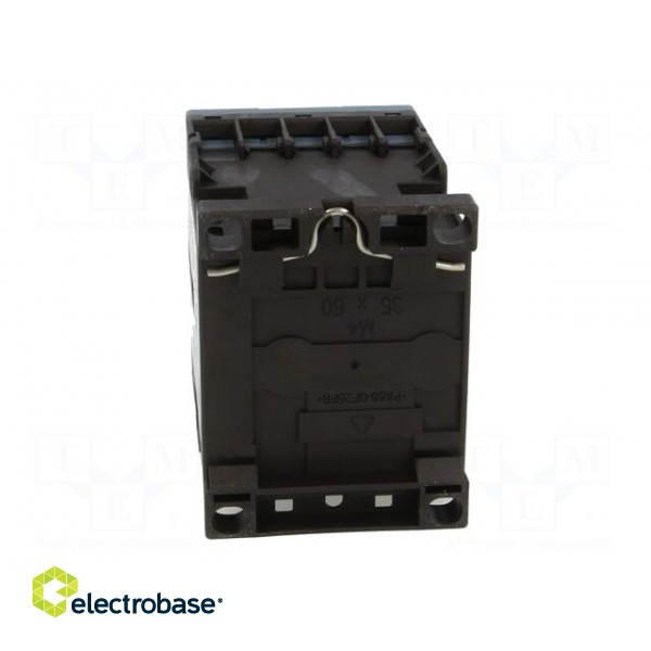 Contactor: 3-pole | NO x3 | Auxiliary contacts: NO | 230VAC | 9A | 3RT20 image 5