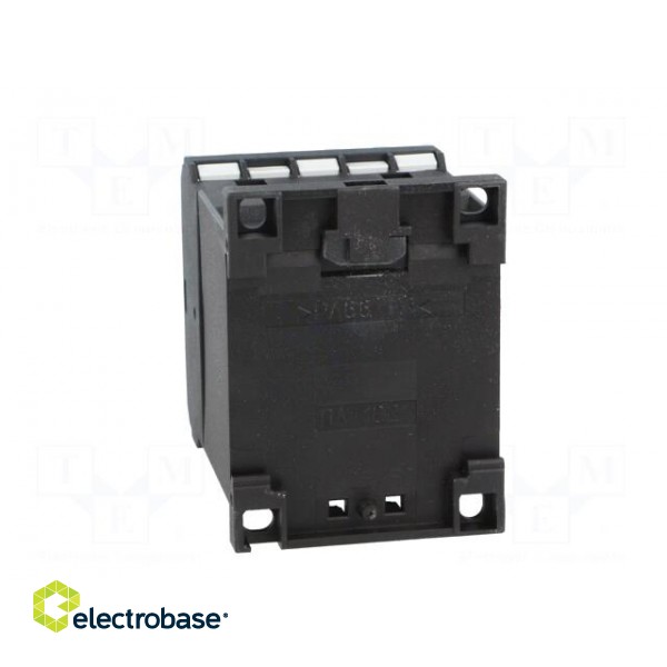 Contactor: 3-pole | NO x3 | Auxiliary contacts: NO | 230VAC | 9A | DIN image 5