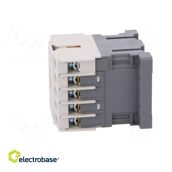 Contactor: 3-pole | NO x3 | Auxiliary contacts: NO | 230VAC | 9A | IP20 image 3