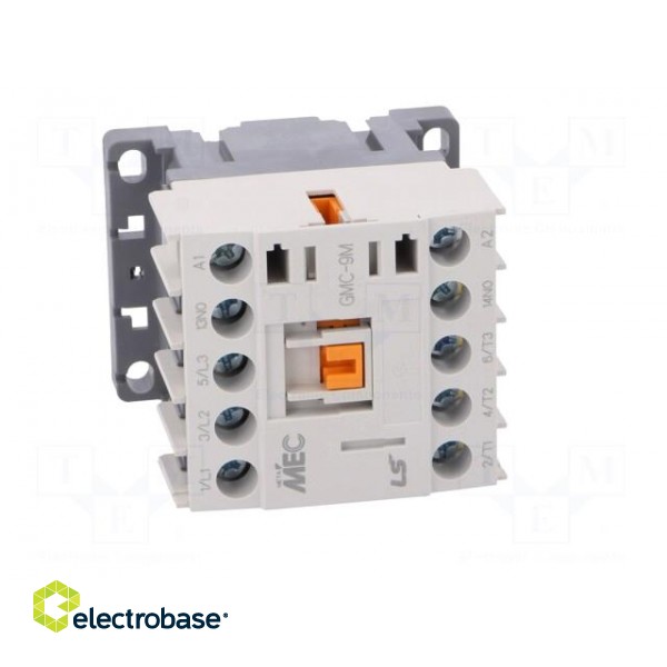 Contactor: 3-pole | NO x3 | Auxiliary contacts: NO | 230VAC | 9A | IP20 image 9