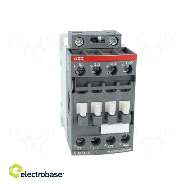 Contactor: 3-pole | NO x3 | Auxiliary contacts: NO | 12A | AF | -25÷60°C image 9