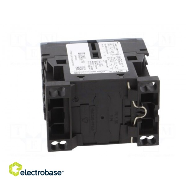 Contactor: 3-pole | NO x3 | Auxiliary contacts: NO | 24VAC | 12A | 3RT20 фото 5