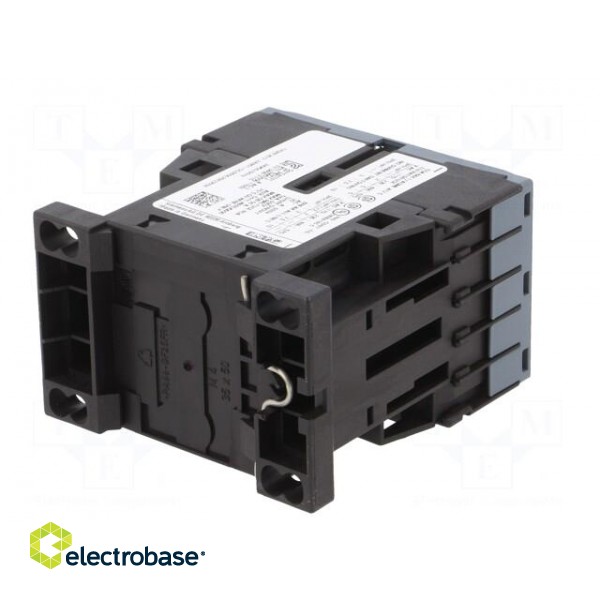 Contactor: 3-pole | NO x3 | Auxiliary contacts: NO | 24VAC | 12A | 3RT20 image 6