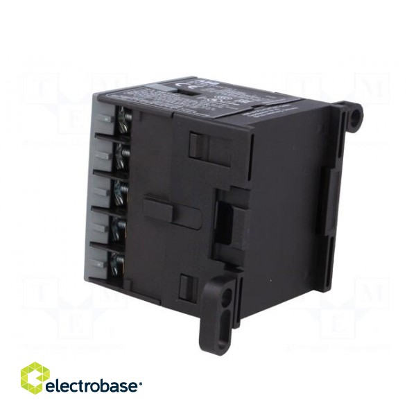 Contactor: 3-pole | NO x3 | Auxiliary contacts: NO | 24VAC | 7A | B7 image 4