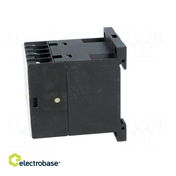 Contactor: 3-pole | NO x3 | Auxiliary contacts: NO | 24VAC | 9A | DIN | BG image 3
