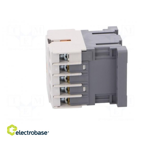 Contactor: 3-pole | NO x3 | Auxiliary contacts: NO | 24VAC | 9A | W: 45mm фото 3