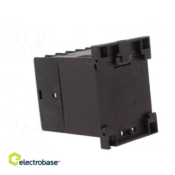 Contactor: 3-pole | NO x3 | Auxiliary contacts: NO | 24VDC | 12A | DIN image 4