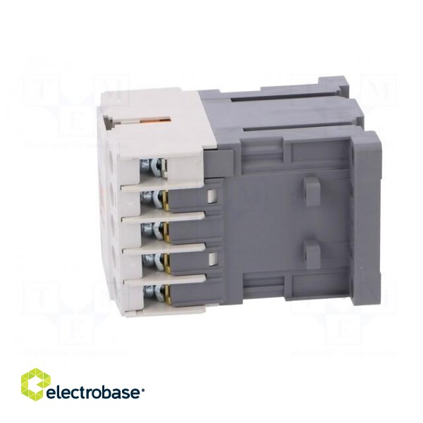 Contactor: 3-pole | NO x3 | Auxiliary contacts: NO | 24VDC | 12A | IP20 image 3