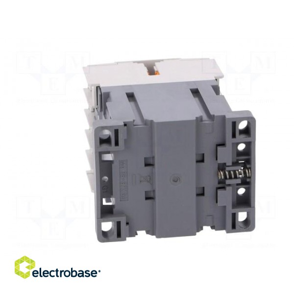 Contactor: 3-pole | NO x3 | Auxiliary contacts: NO | 24VDC | 12A | IP20 image 5