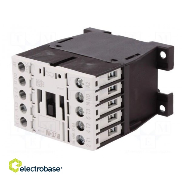 Contactor: 3-pole | NO x3 | Auxiliary contacts: NO | 24VDC | 15A | 690V image 2