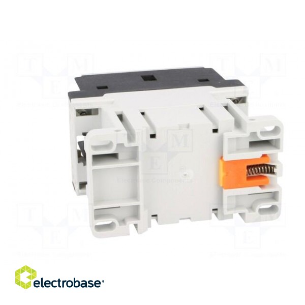 Contactor: 3-pole | NO x3 | Auxiliary contacts: NO | 24VDC | 25A | DIN image 5