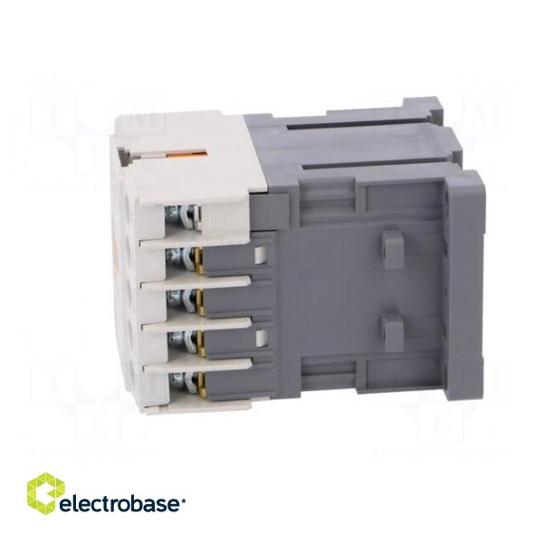 Contactor: 3-pole | NO x3 | Auxiliary contacts: NO | 24VDC | 9A | W: 45mm image 3