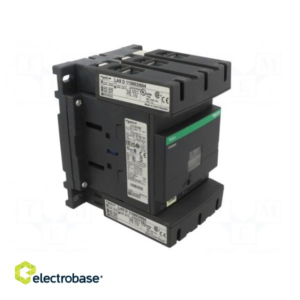 Contactor: 3-pole | NO x3 | Auxiliary contacts: NO + NC | 110VAC image 8