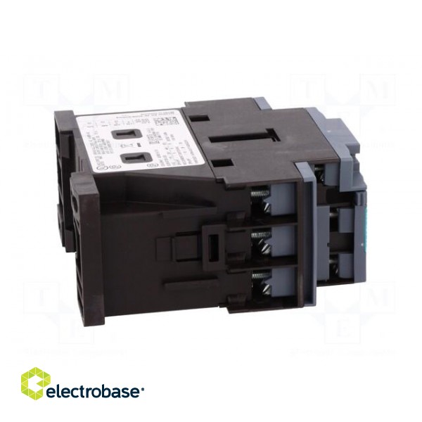 Contactor: 3-pole | NO x3 | Auxiliary contacts: NO + NC | 110VAC | 32A image 7