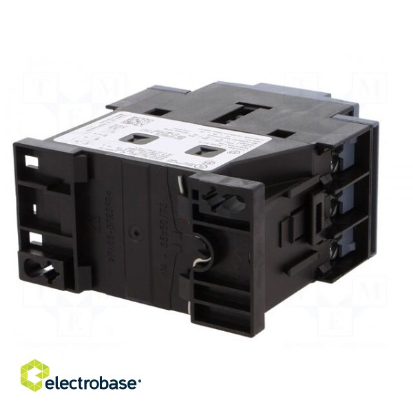 Contactor: 3-pole | NO x3 | Auxiliary contacts: NO + NC | 110VAC | 40A image 6