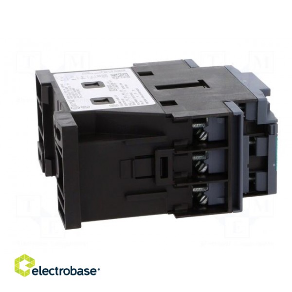 Contactor: 3-pole | NO x3 | Auxiliary contacts: NO + NC | 110VAC | 40A image 7