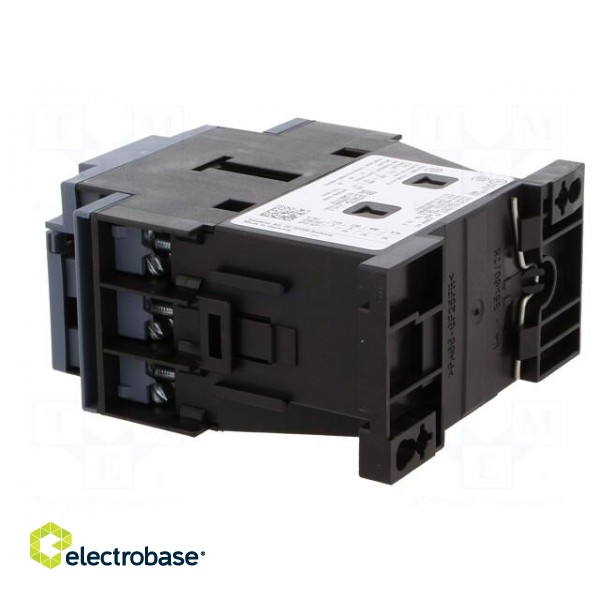 Contactor: 3-pole | NO x3 | Auxiliary contacts: NO + NC | 110VAC | 40A image 4