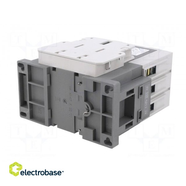 Contactor: 3-pole | NO x3 | Auxiliary contacts: NO + NC | 110VAC | 65A image 6