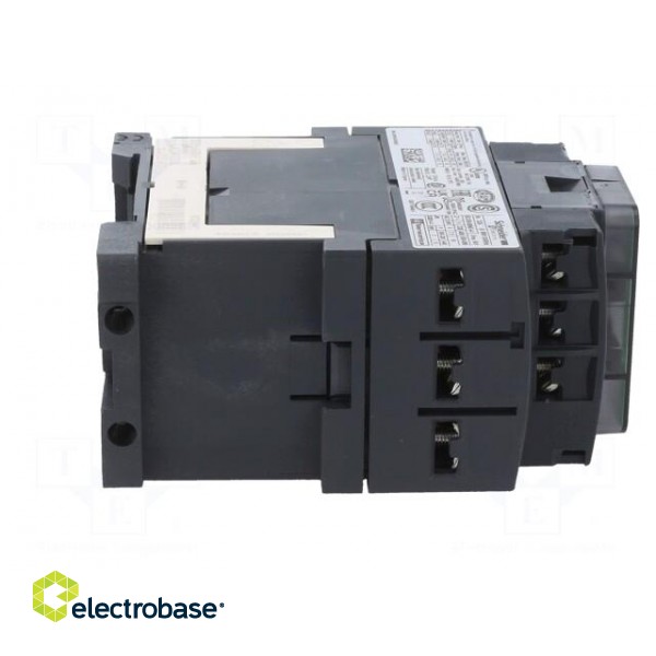 Contactor: 3-pole | NO x3 | Auxiliary contacts: NO + NC | 110VDC | 18A image 7