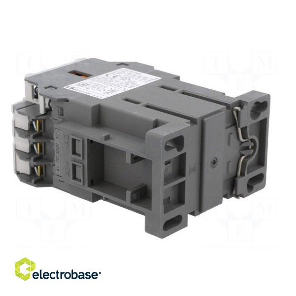 Contactor: 3-pole | NO x3 | Auxiliary contacts: NO + NC | 220VDC | 9A image 4