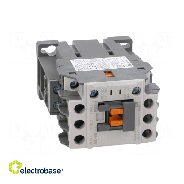 Contactor: 3-pole | NO x3 | Auxiliary contacts: NO + NC | 220VDC | 9A image 9