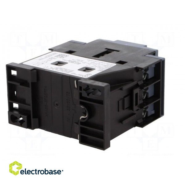 Contactor: 3-pole | NO x3 | Auxiliary contacts: NO + NC | 230VAC | 12A image 6