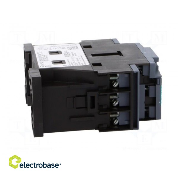 Contactor: 3-pole | NO x3 | Auxiliary contacts: NO + NC | 230VAC | 12A image 7