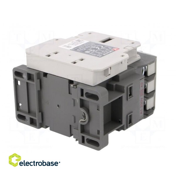 Contactor: 3-pole | NO x3 | Auxiliary contacts: NO + NC | 230VAC | 32A image 6