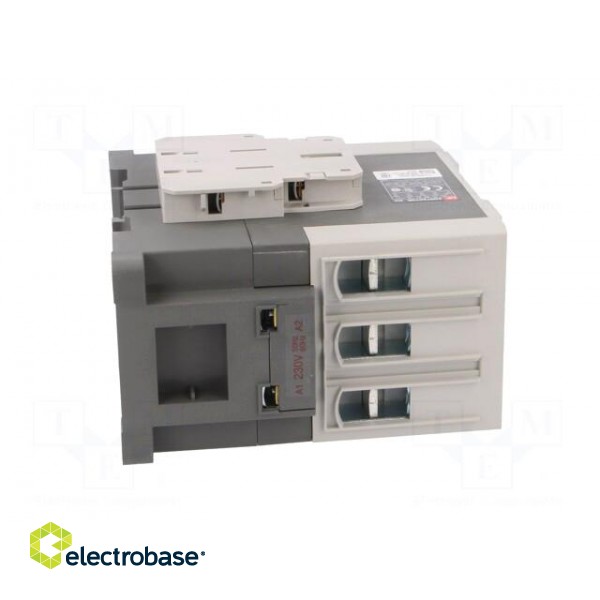 Contactor: 3-pole | NO x3 | Auxiliary contacts: NO + NC | 230VAC | 85A image 7