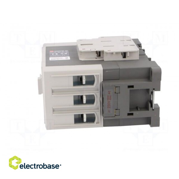 Contactor: 3-pole | NO x3 | Auxiliary contacts: NO + NC | 230VAC | 85A image 3