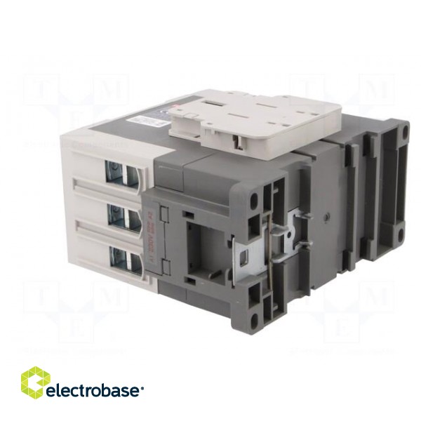 Contactor: 3-pole | NO x3 | Auxiliary contacts: NO + NC | 230VAC | 85A image 4