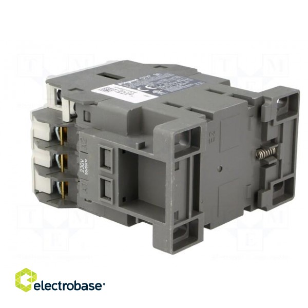 Contactor: 3-pole | NO x3 | Auxiliary contacts: NO + NC | 230VAC | 9A image 4