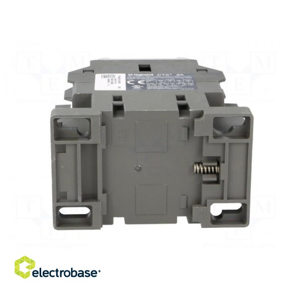 Contactor: 3-pole | NO x3 | Auxiliary contacts: NO + NC | 230VAC | 9A image 5