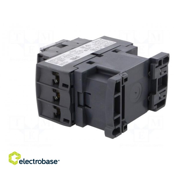 Contactor: 3-pole | NO x3 | Auxiliary contacts: NO + NC | 24÷60VAC image 4