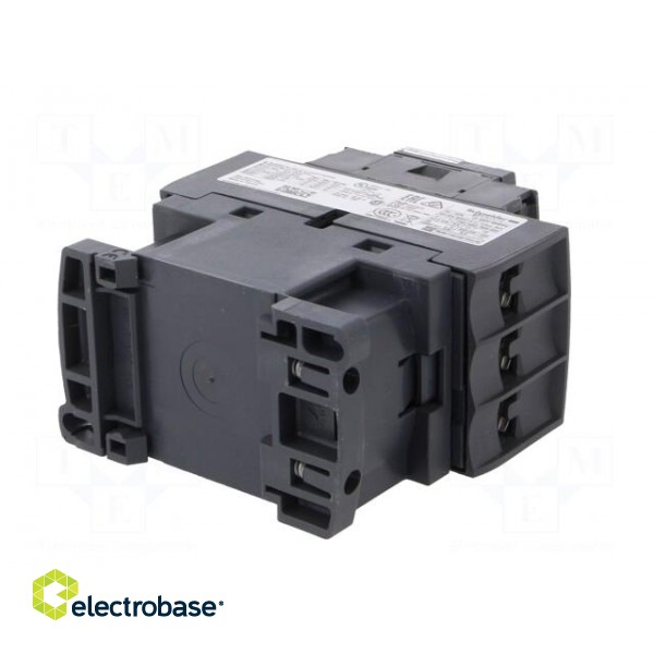 Contactor: 3-pole | NO x3 | Auxiliary contacts: NO + NC | 24÷60VAC image 6