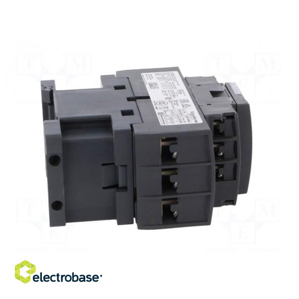 Contactor: 3-pole | NO x3 | Auxiliary contacts: NO + NC | 24÷60VAC image 7