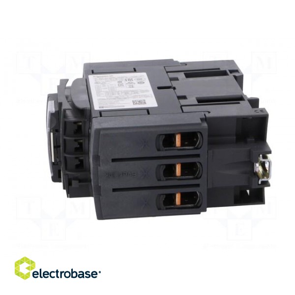 Contactor: 3-pole | NO x3 | Auxiliary contacts: NO + NC | 24÷60VAC image 3