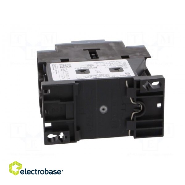 Contactor: 3-pole | NO x3 | Auxiliary contacts: NO + NC | 24VAC | 12A image 5