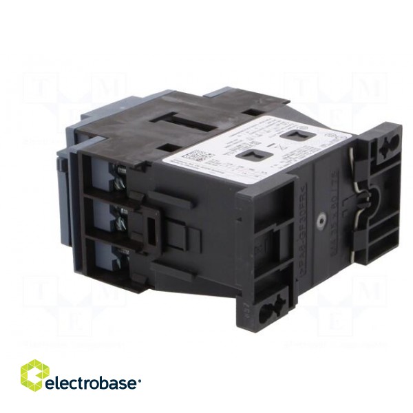 Contactor: 3-pole | NO x3 | Auxiliary contacts: NO + NC | 24VAC | 12A image 4