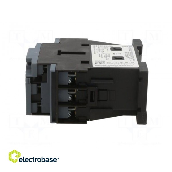 Contactor: 3-pole | NO x3 | Auxiliary contacts: NO + NC | 24VAC | 9A image 3
