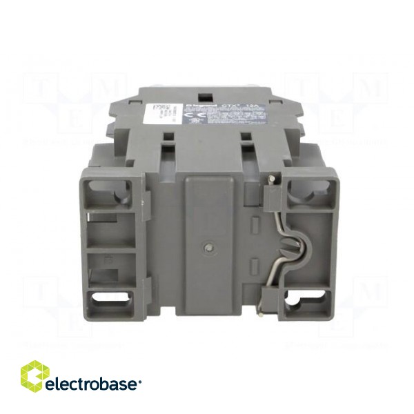 Contactor: 3-pole | NO x3 | Auxiliary contacts: NO + NC | 24VDC | 12A image 5