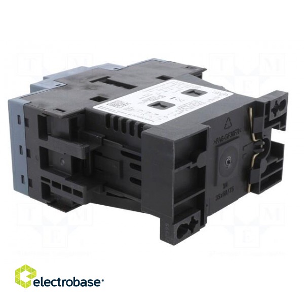 Contactor: 3-pole | NO x3 | Auxiliary contacts: NO + NC | 24VDC | 25A image 4