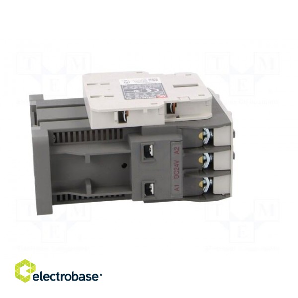 Contactor: 3-pole | NO x3 | Auxiliary contacts: NO + NC | 24VDC | 32A image 7