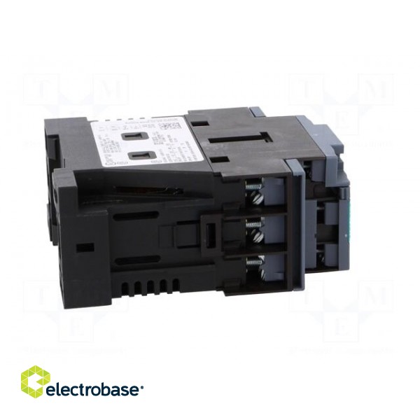 Contactor: 3-pole | NO x3 | Auxiliary contacts: NO + NC | 24VDC | 40A image 7