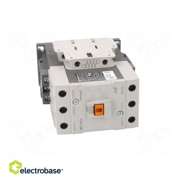 Contactor: 3-pole | NO x3 | Auxiliary contacts: NO + NC | 24VDC | 65A image 9