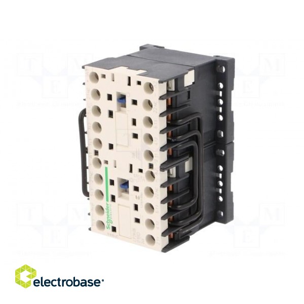 Contactor: 3-pole reversing | NO x3 | Auxiliary contacts: NC | 24VDC paveikslėlis 2